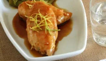  Receta fácil: Pechugas de pollo glaseadas con miel y limón