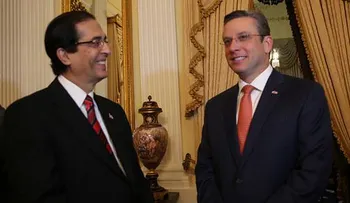 Encuentro con García Padilla da inicio a la agenda de misión dominicana en PR