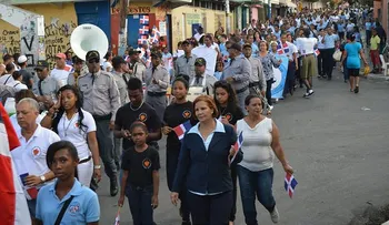 Ministerio de la Juventud realiza 6ta. Caminata Ecológica en Valverde.