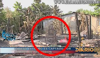 Fantasma aparece en pleno reportaje de TV 