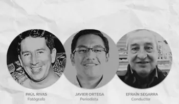 Ellos son los tres ecuatorianos del equipo de El Comercio secuestrados por disidentes de las FARC