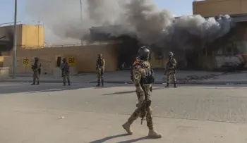 Al menos dos heridos en ataque con cohetes cerca de embajada de EEUU en Irak