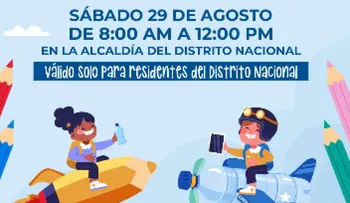 Alcaldía del Distrito Nacional anuncia tercera edición de Plásticos por Útiles Escolares