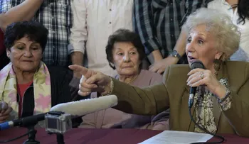 Abuelas de Plaza de Mayo encuentran en Argentina a la nieta 117