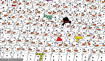 En este dibujo hay un panda: ¿lo puedes encontrar?
