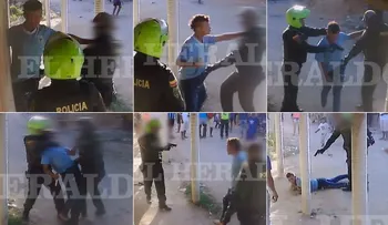 Un policía ejecutó a un delincuente que robó una gaseosa y lo amenazó con un cuchillo