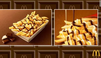 McDonald's de Japón servirá papas fritas cubiertas de chocolate