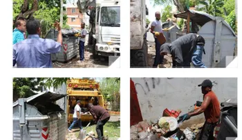 Tras reclamos de sus munícipes, cabildo SDE ha comenzado a recoger la basura