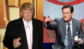 Donald Trump le dice que sí a Stephen Colbert