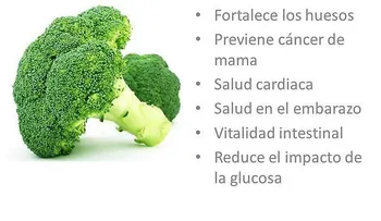 Grandes beneficios del brócoli