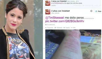 Se corta las venas porque Violetta no la sigue en Twitter