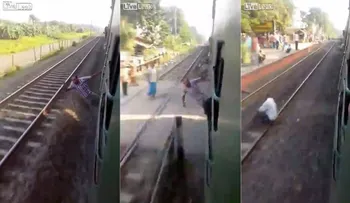 Viajaba con medio cuerpo fuera del tren para sentir adrenalina: fue lo último que hizo