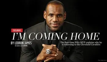 LeBron James anuncia su regreso a los Cavaliers