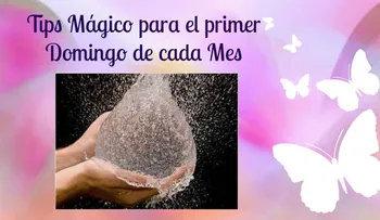 Bienestar y prosperidad: lavarte las manos con agua de sal 1er domingo de cada mes