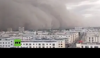 Terrorífica tormenta de arena desata el pánico en China
