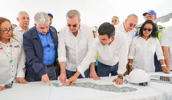 Presidente Abinader supervisa saneamiento arroyo Gurabo que tiene una inversión de RD 1,500 millones