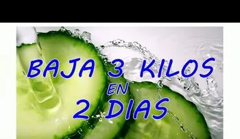 Rebajar 3 Kilos en 2 Días con la famosa Dieta del Pepino
