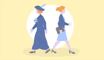 Lo que usaban las mujeres en sus trabajos en 1912 y lo que usan hoy ¿Qué ha cambiado?