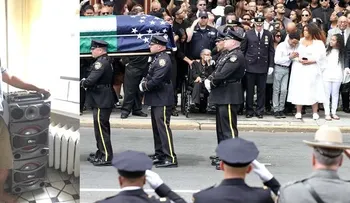 Dominicano Julien Rodríguez en NY pone música alta cerca funeral de agente asesinada