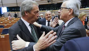Día tenso en la Eurocámara: presidente de la Comisión Europea vs. impulsor del Brexit