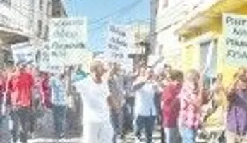 Protestan para que Santos Solís no sea puesto en libertad 