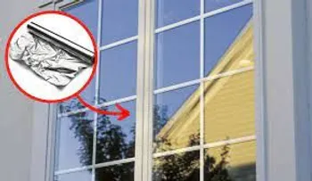 Papel aluminio en la ventana; un truco que cambiaría tu vida para siempre