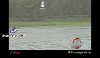 Así salió el helicóptero antes de estrellarse  