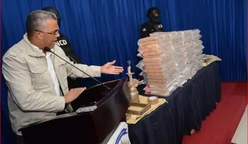Ocupan 132 paquetes de droga en laboratorio clandestino de Azua