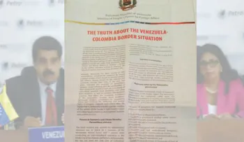 Venezuela paga un aviso en el NY Times para contar su versión sobre la frontera