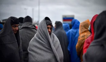 La llegada del frío complica la situación de los refugiados en Europa