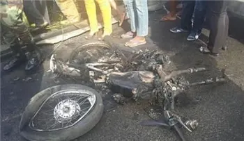 Identifican como Junior Navarro, motociclista murió al ser impactado por camión de combustible