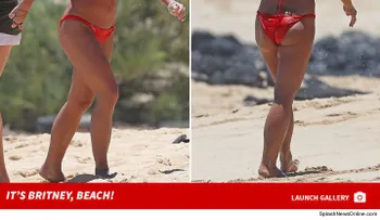 Britney Spears bikineando en Hawaii