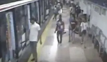 "Trinitarios" a machetazos en el metro de Madrid