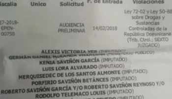 Ex aspirante a senador del PRM, Alexis Victoria Yeb, vinculado al Cartel del Malecón