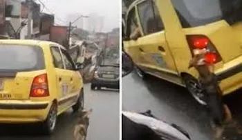 Un perro persigue más de 20 manzanas a un taxi donde iba la mujer que le daba de comer 