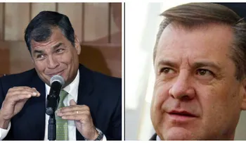 Correa reta a pelear a diputado opositor Andrés Páez y este acepta