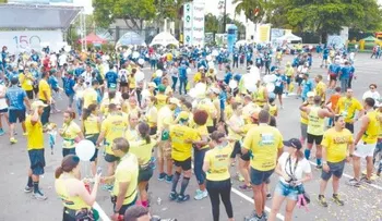 Corren contra la diabetes en el Jardín Botánico