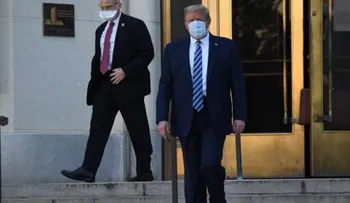 Trump sale del hospital tras un ingreso de tres días por el COVID-19