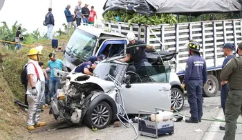 Al menos 70 muertos y 246 heridos en accidentes de Semana Santa en Colombia