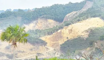 Protestan por desmonte  en la cordillera