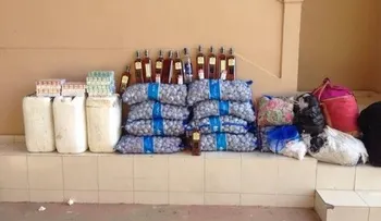Fiscalía incauta bebidas y mercancías procedentes de Haití