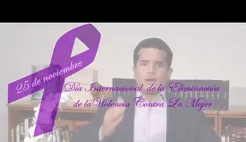 El hijo de LF y su mensaje por el Día de la No Violencia contra la Mujer (VIDEO)