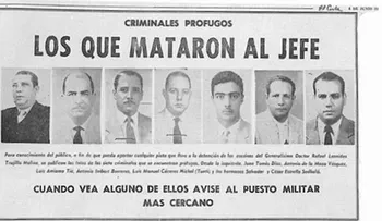 Participantes en el ajusticiamiento a Trujillo