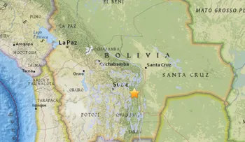 Sismo de 6,5 sacude Bolivia