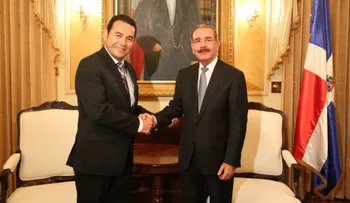 Presidente de Guatemala asistirá a la investidura de Danilo Medina