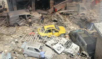 Bombardeos matan a 90 personas tras el anuncio de un acuerdo para el cese el fuego en Siria
