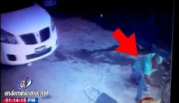 Atracadores matan sargento Jerges Antonio Gómez Pérez, en una banca deportiva (VIDEO)