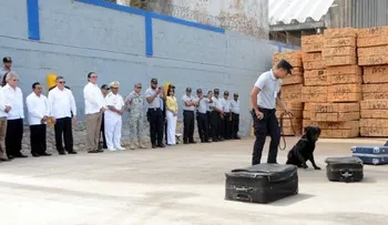 DNCD instala unidad canina en puerto Haina Oriental