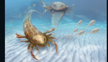 Este es el aterrador ancestro prehistórico del escorpión