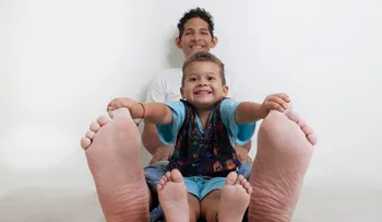 El hombre con el pie más grande del mundo es venezolano